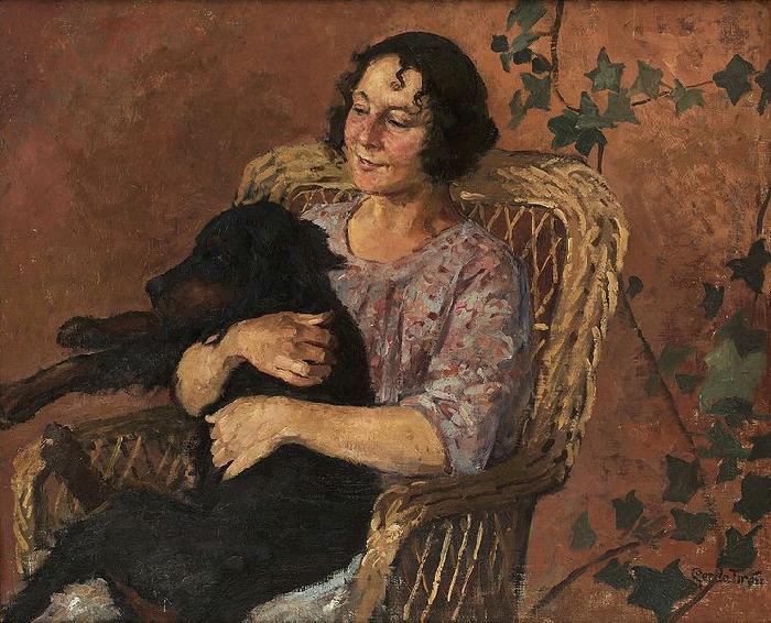Gerda Tiren Karin and Tippo oil painting image